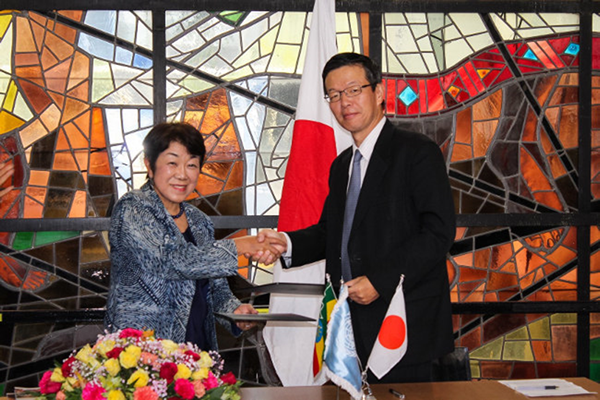 UNESCO-IICBA and the Embassy of Japan Signing Ceremony to Launch a Project for Peace Building and the Prevention of Violent Extremism