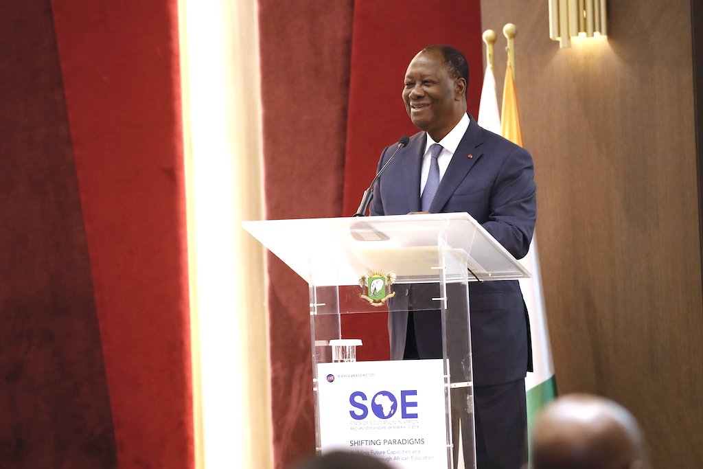 Message du Directeur exécutif de CAFOR, Lawalley Cole, pour octobre 2018 La quatrième conférence sur  état de l’éducation en Afrique, Abidjan, Côte d'Ivoire.