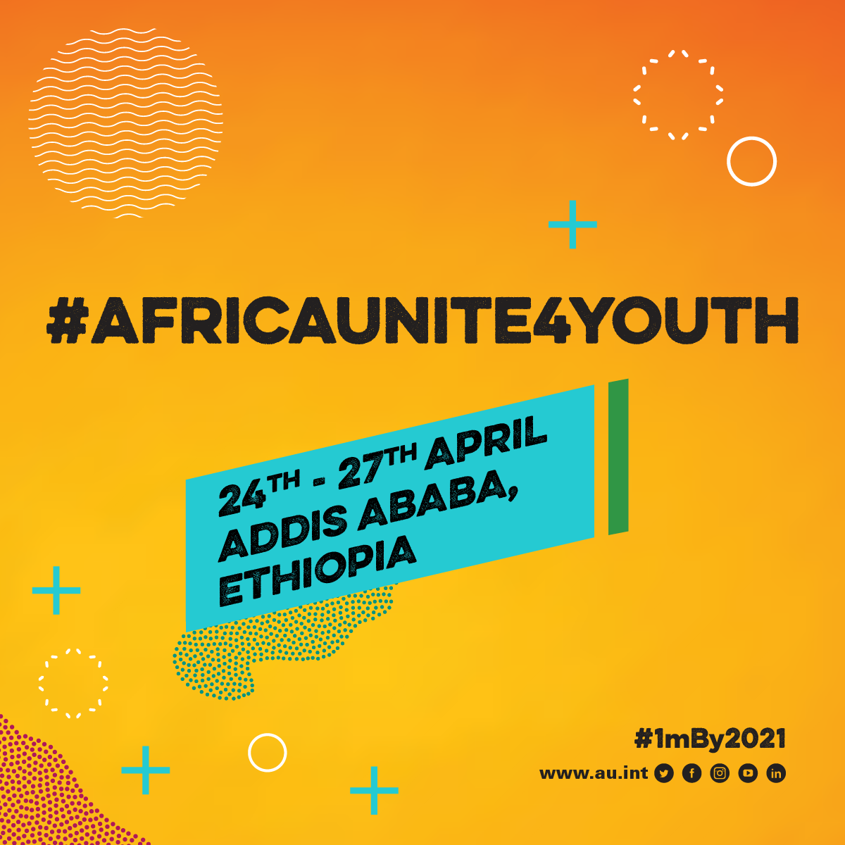 1 Million By 2021: the African Union Commission Chairperson Rallies Support for New Youth Initiative